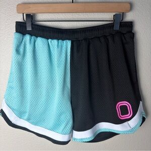 Overtime Men’s Two-Tone Mesh Basketball Shorts